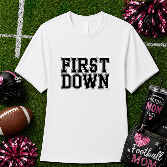FOOTBALL MOM – Football Mom DTF Transfer – by Ink Rush – Premade Transfers – Football Mom, Sports