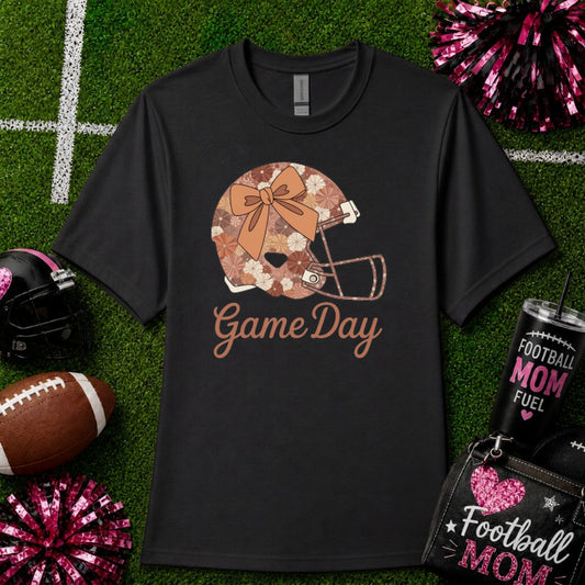 Football Mom Helmet Heart – Football DTF Transfer – by Ink Rush – Premade Transfers – Football Mom, Football