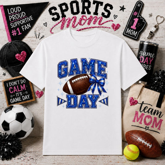 Football Mom – Sports Mom DTF Transfer – by Ink Rush – Premade Transfers – Sports Mom, Premade DTF