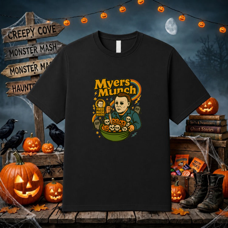Friendly Retro Ghost – Halloween DTF Transfer – by Ink Rush – Premade Transfers – DTF Transfers, Apparel Decorating
