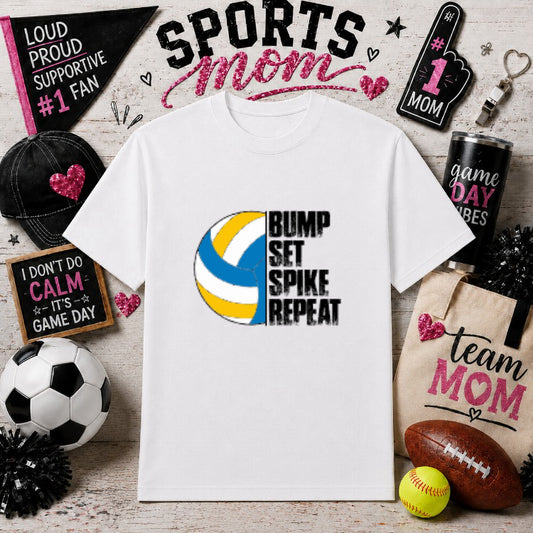 GAME DAY Football Heart – Gameday Sports Mom DTF Transfer – by Ink Rush – Premade Transfers – Sports Mom, Gameday