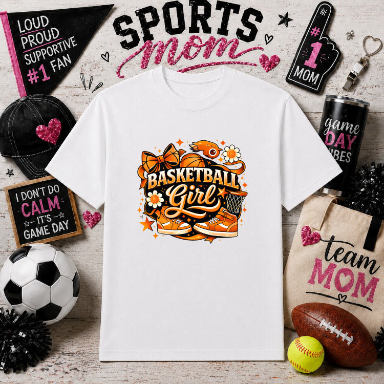 GAME DAY FOOTBALL MAMA – Sports Mom DTF Transfer – by Ink Rush – Premade Transfers – Sports Mom, Apparel DTF