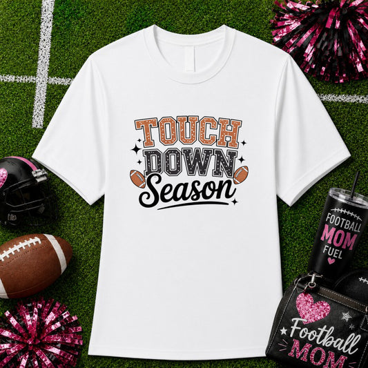 GAME DAY FOOTBALL MOM – Football Mom DTF Transfer – by Ink Rush – Premade Transfers – Football Mom, Sports