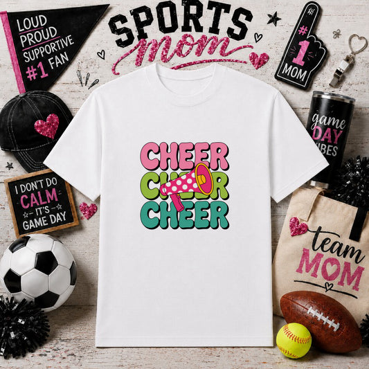 Gameday VIBES – Sports Mom Gameday DTF Transfer – by Ink Rush – Premade Transfers – Sports Mom, Gameday