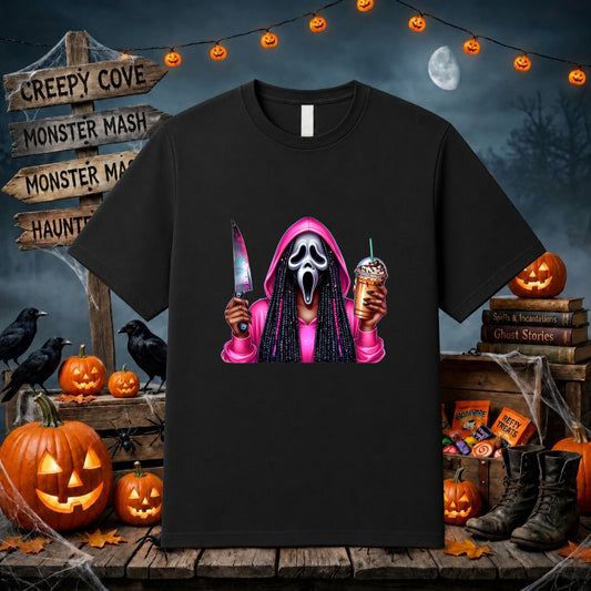 GHOSTLY BREW COFFEE CO – Halloween DTF Transfer – by Ink Rush – Premade Transfers – DTF Transfers, Apparel DTF