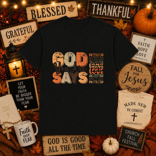 Give Thanks With A Grateful Heart – Christian Fall DTF Transfer – by Ink Rush – Premade Transfers – Christian, DTF Transfer