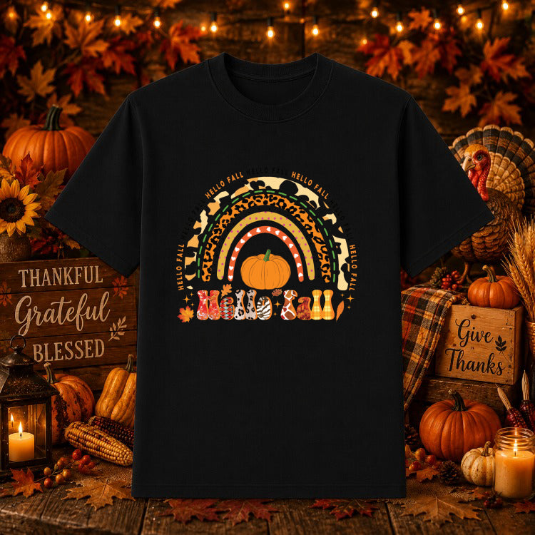 Grateful Thankful Blessed 2023 – Thanksgiving DTF Transfer – by Ink Rush – Premade Transfers – Thanksgiving, Apparel Decor
