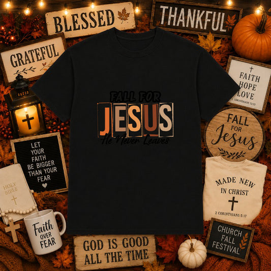 Grateful Thankful Blessed – Christian Faith DTF Transfer – by Ink Rush – Premade Transfers – Christian Faith, DTF Transfers
