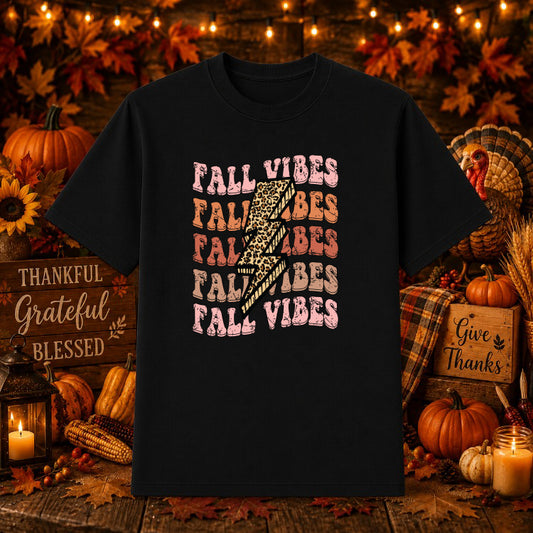 Grateful Thankful Blessed – Thanksgiving DTF Transfer – by Ink Rush – Premade Transfers – Thanksgiving, Holiday