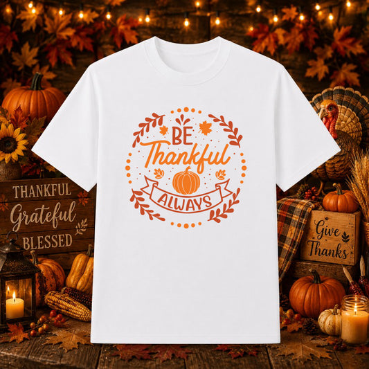 Grateful, Thankful, Blessed – Thanksgiving DTF Transfer – by Ink Rush – Premade Transfers – Thanksgiving, Premade DTF