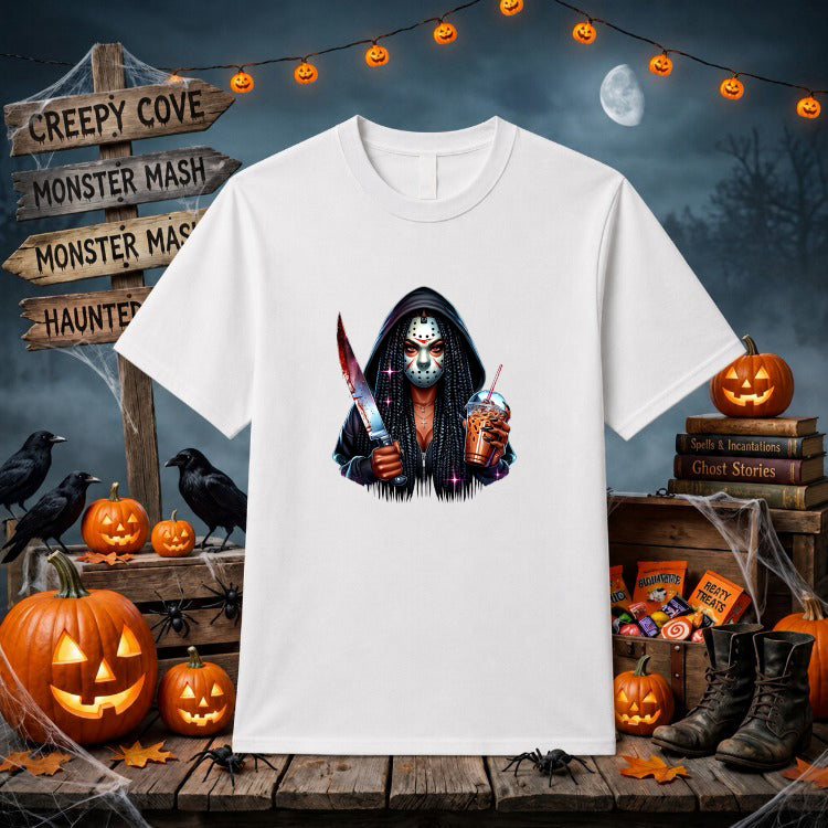 Grinning Jack-o'-lantern Halloween – DTF Transfer – by Ink Rush – Premade Transfers – Halloween, DTF Transfers