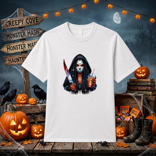Grinning Jack-o'-lantern Halloween – DTF Transfer – by Ink Rush – Premade Transfers – Halloween, DTF Transfers