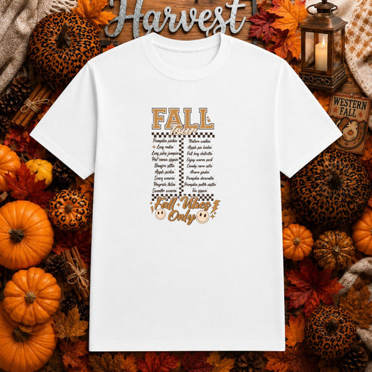 Happy Fall Y'all – Autumn DTF Transfer – by Ink Rush – Premade Transfers – Autumn, Apparel Decor