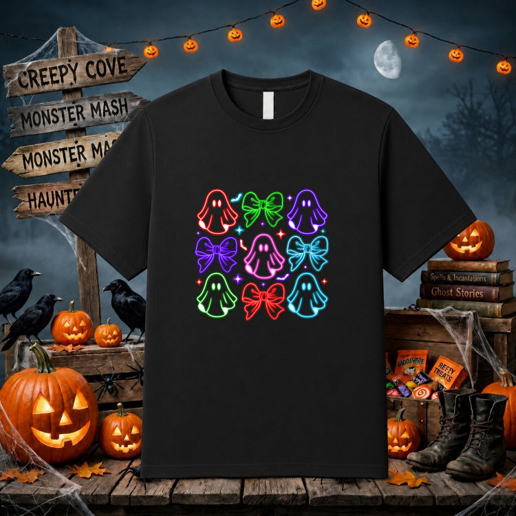 Happy Halloween Skull Witch – Premade DTF Transfer – by Ink Rush – Premade Transfers – DTF Transfer, Ready To Press