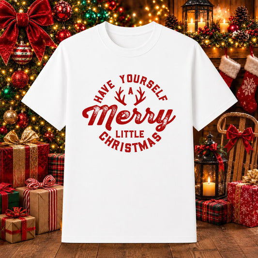 Have Yourself A Merry Little Christmas – Christmas DTF Transfer – by Ink Rush – Premade Transfers – Christmas, Holiday