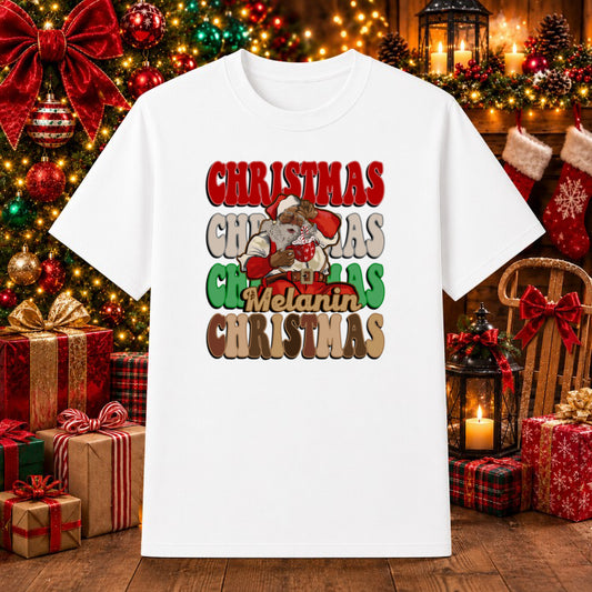 HO HO HO MERRY CHRISTMAS – Christmas DTF Transfer – by Ink Rush – Premade Transfers – Christmas, DTF Transfers
