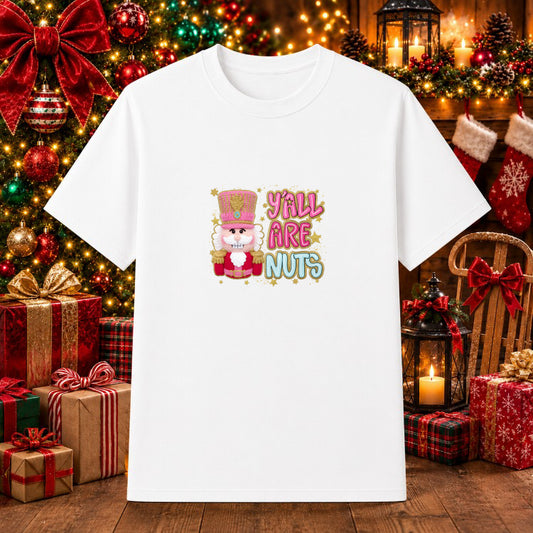 HO HO HO Santa – Christmas DTF Transfer – by Ink Rush – Premade Transfers – Apparel Decor, DTF Transfers