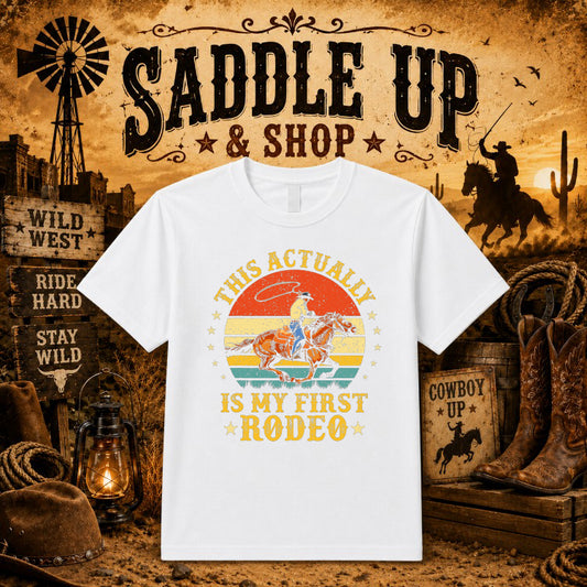 HOWDY Darlin' – Western Cowgirl DTF Transfer – by Ink Rush – Premade Transfers – Western, Apparel