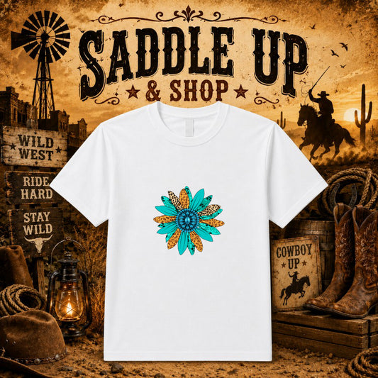 Howdy Darlin' – Western DTF Transfer – by Ink Rush – Premade Transfers – Western, Apparel Crafts