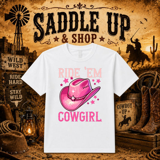 Howdy Partner – Western DTF Transfer – by Ink Rush – Premade Transfers – Western, Apparel