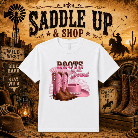 Howdy Partner – Western DTF Transfer – by Ink Rush – Premade Transfers – Western, Apparel