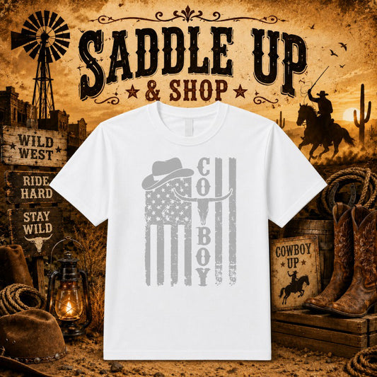 HOWDY PARTNER – Western DTF Transfer – by Ink Rush – Premade Transfers – Western, Apparel DTF