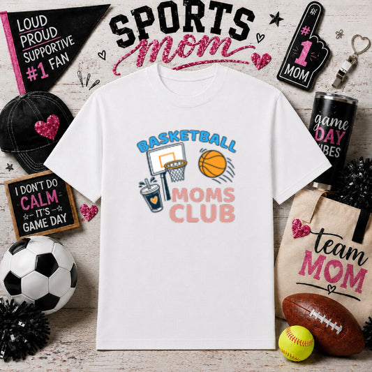 I Love Game Days & My Son – Basketball Mom DTF Transfer – by Ink Rush – Premade Transfers – Sports Mom, Apparel Decor