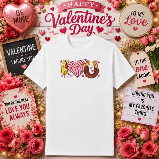 I LOVE U – Valentine's Day DTF Transfer – by Ink Rush – Premade Transfers – DTF Transfer, Apparel Decoration