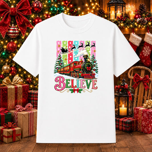 I'm a Little Bit Naughty, But mostly Nice. – Christmas DTF Transfer – by Ink Rush – Premade Transfers – Apparel Decoration...