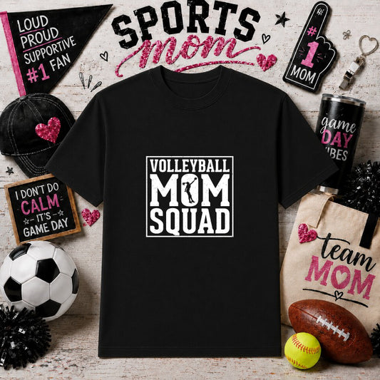 I'M A VOLLEYBALL MOM – Sports Mom DTF Transfer – by Ink Rush – Premade Transfers – Sports Mom, DTF Transfer