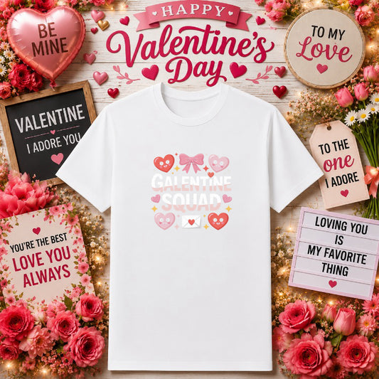 I'm Here For The Boos – Valentines Ghost DTF Transfer – by Ink Rush – Premade Transfers – DTF Transfers, Apparel Decoration