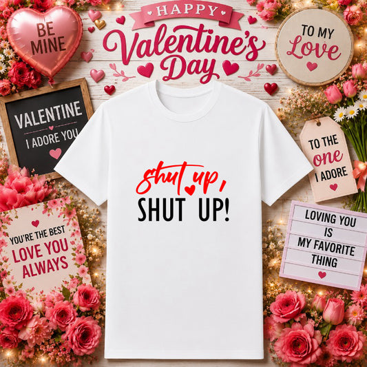 I'M JUST HERE FOR THE CUPCAKES – Valentines Day DTF Transfer – by Ink Rush – Premade Transfers – DTF Transfer, Apparel Dec...