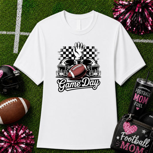 I'M JUST HERE FOR THE HALF TIME SHOW – Football Mom DTF Transfer – by Ink Rush – Premade Transfers – Football Mom, DTF Tra...