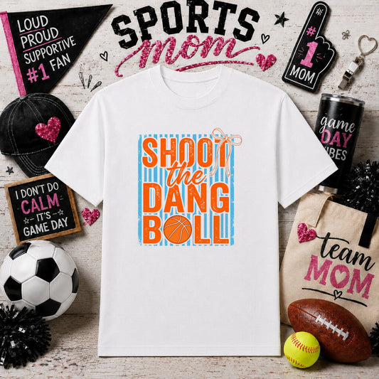 “I'm Just Here For The Snacks” – Sports Mom DTF Transfer – by Ink Rush – Premade Transfers – Sports Mom, Gameday
