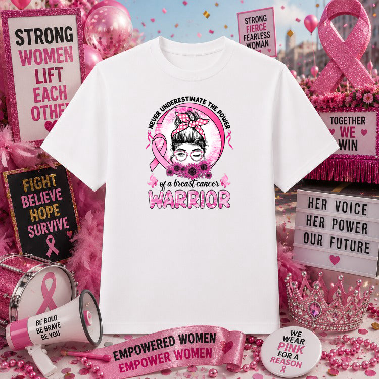 I Wear Pink For My Mom – Breast Cancer Awareness DTF Transfer – by Ink Rush – Premade Transfers – Breast Cancer Awareness,...