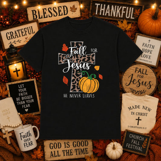 In Everything Give Thanks – Christian Fall DTF Transfer – by Ink Rush – Premade Transfers – Christian Faith, Apparel