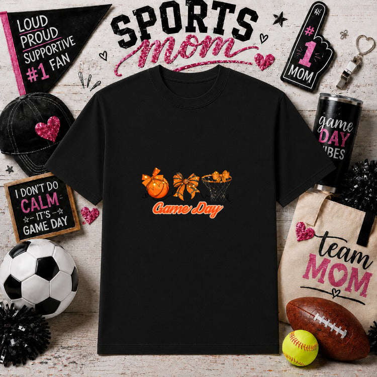 It's a Beautiful Day for a Ballgame – Sports Mom Gameday DTF Transfer – by Ink Rush – Premade Transfers – Sports Mom, Game...