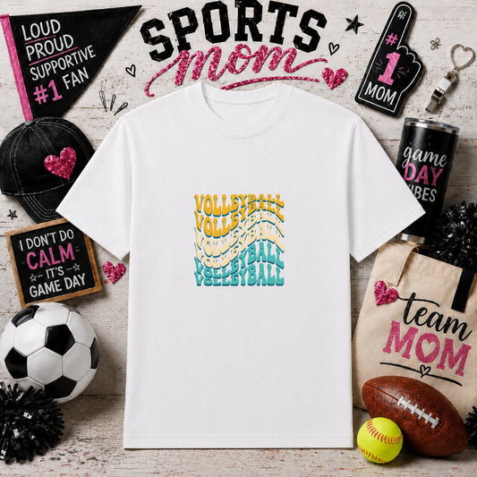It's a Volleyball Mom Thing – Sports Mom DTF Transfer – by Ink Rush – Premade Transfers – Sports Mom, Gameday