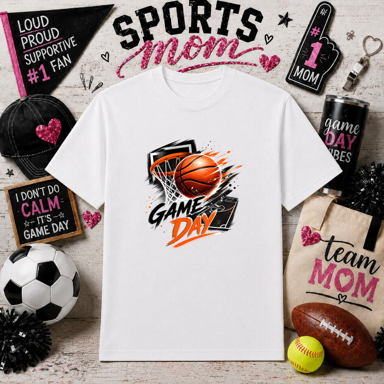 It's Game Day Y'all – Sports Mom DTF Transfer – by Ink Rush – Premade Transfers – Sports Mom, Gameday