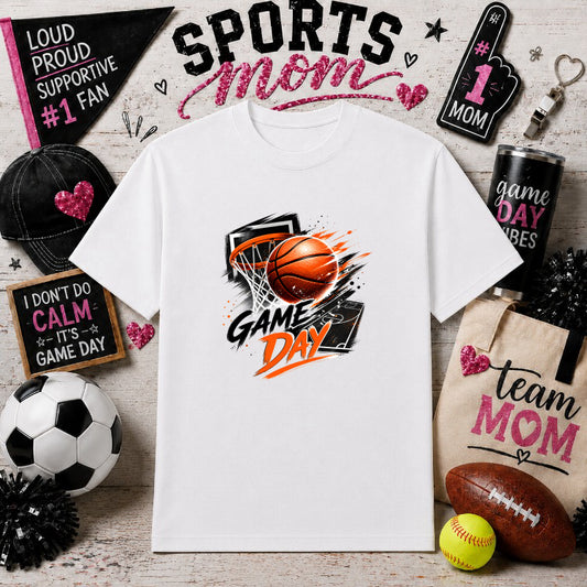 It's Game Day Y'all – Sports Mom DTF Transfer – by Ink Rush – Premade Transfers – Sports Mom, Gameday