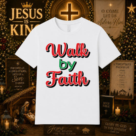 "JESUS IS THE REASON FOR THE SEASON" Christian Christmas DTF Transfer – by Ink Rush – Premade Transfers – Christian, Chris...