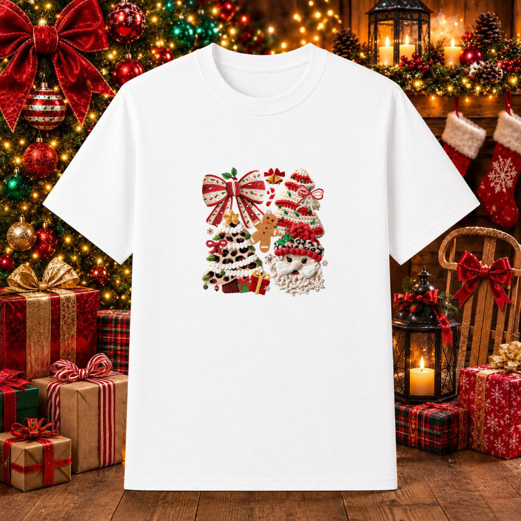 Joy Reindeer Holly – Christmas DTF Transfer – by Ink Rush – Premade Transfers – DTF Transfers, Apparel Decor