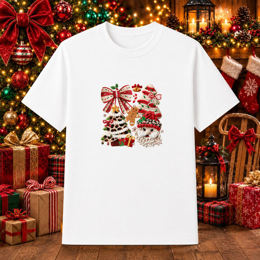 Joy Reindeer Holly – Christmas DTF Transfer – by Ink Rush – Premade Transfers – DTF Transfers, Apparel Decor