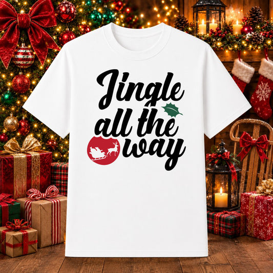 Joy to the World Red Truck – Christmas DTF Transfer – by Ink Rush – Premade Transfers – Christmas, Holiday