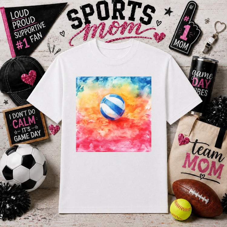 Just a Sports Mom – Sports Mom Gameday DTF Transfer – by Ink Rush – Premade Transfers – Sports Mom, Gameday