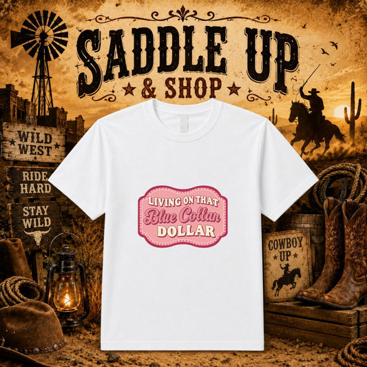 LET'S RODEO Y'ALL – Western Rodeo DTF Transfer – by Ink Rush – Premade Transfers – Western, Apparel Decor