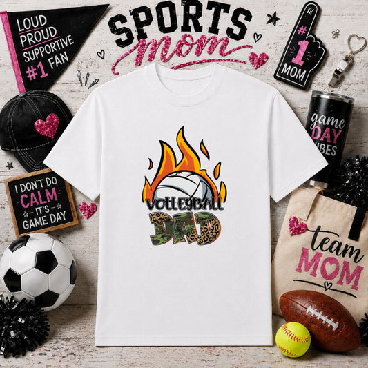 Loud & Proud Sports Mom – Gameday DTF Transfer – by Ink Rush – Premade Transfers – Sports Mom, Apparel Decor