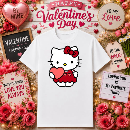 LOVE Heart Splash – Valentine's Day DTF Transfer – by Ink Rush – Premade Transfers – Apparel Decor, DTF Transfers