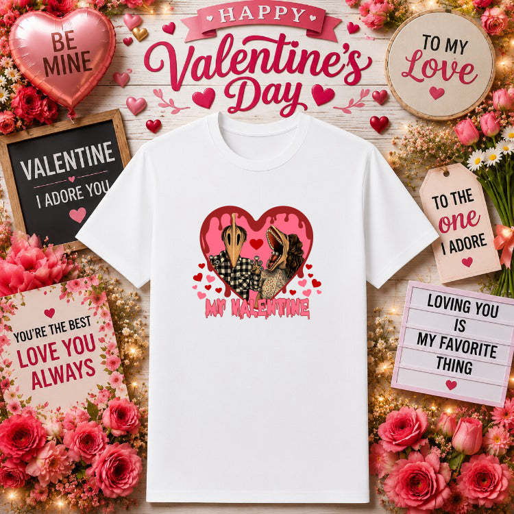LOVE IS SWEET – Valentine's Day DTF Transfer – by Ink Rush – Premade Transfers – Valentine's Day, Apparel Decor