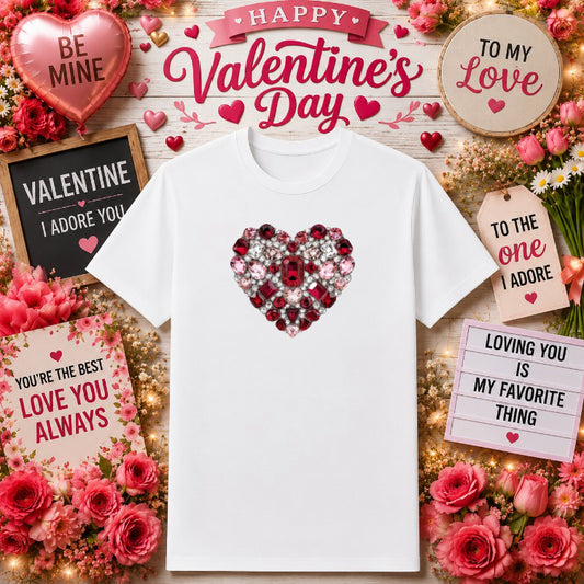 LOVE – Valentines Day DTF Transfer – by Ink Rush – Premade Transfers – DTF Transfers, Apparel Decoration